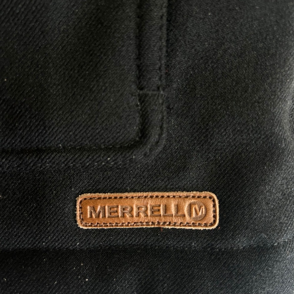 Merrell Opti-Shell Hooded Duffle Coat Black Toggle Parka Jacket Women's XS READ - Picture 5 of 14